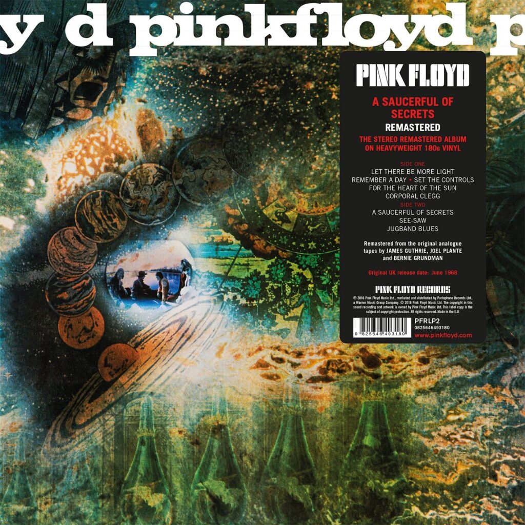 A Saucerful of Secrets Pink Floyd vinyl remastered