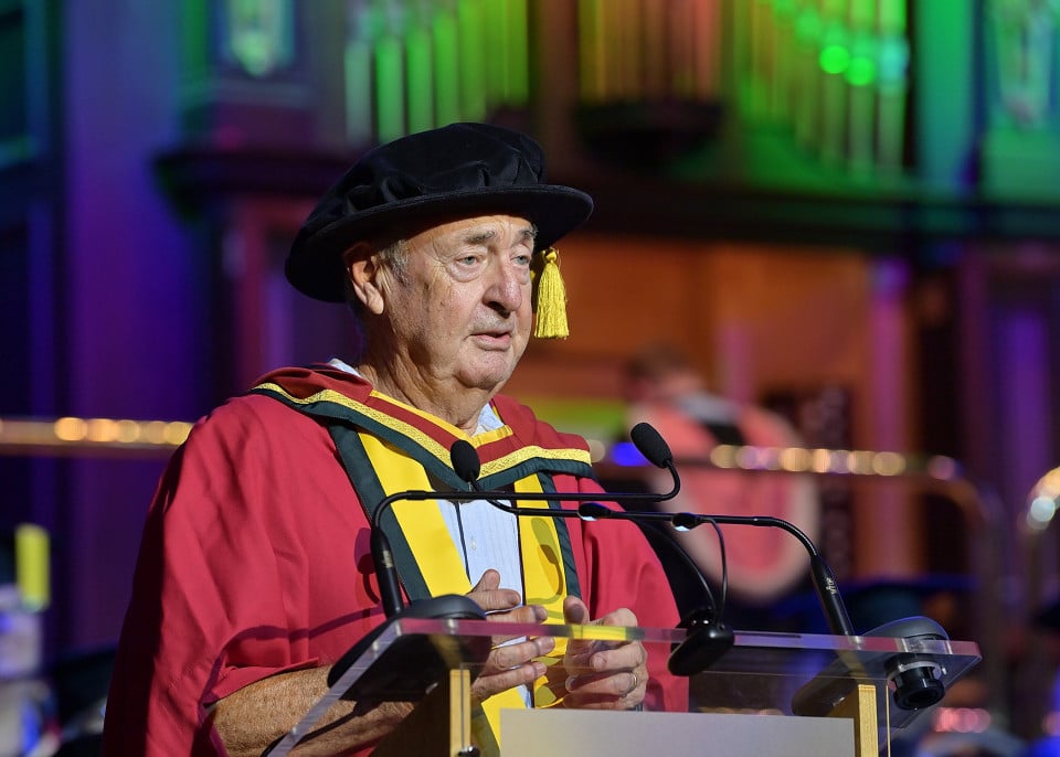 Nick Mason Manchester Doctorate